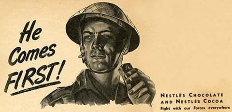 Publicité Nestlé chocolat
