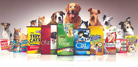 sélection de produits Nestlé Purina Petcare